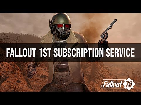 Fallout 1st Subscription Service For Fallout 76