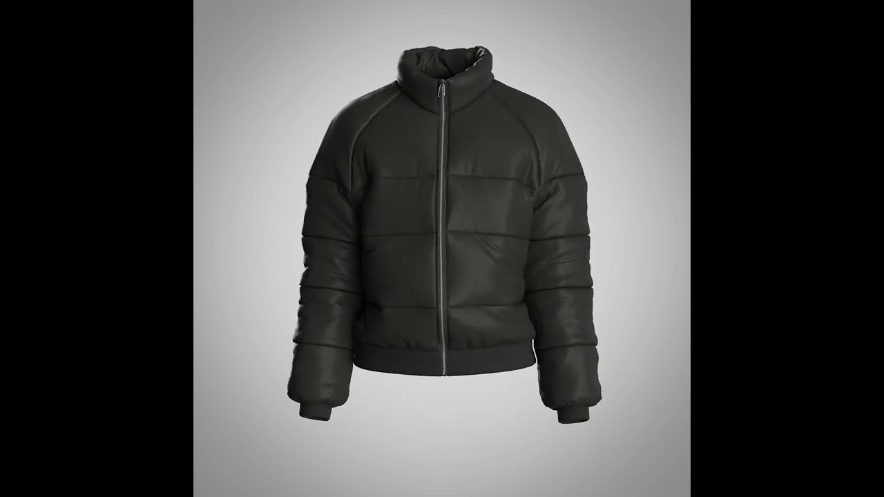 Digital Puffer Jacket