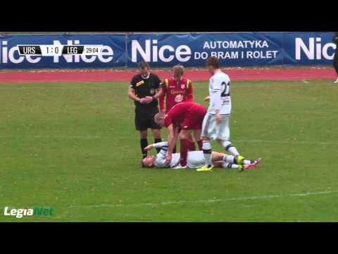 Skrót meczu Ursus Warszawa-Legia II Warszawa.11.11.2015