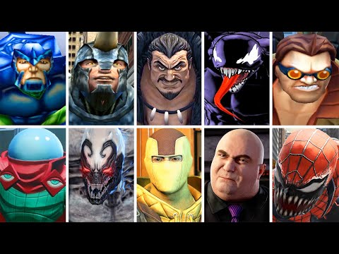 Evolution of First Boss in Spider-Man Games 1994 - 2025