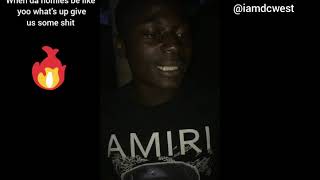 freestyle in da hood with da homies