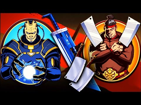 Shadow Fight 2 ТИТАН VS МЯСНИК, ТИТАН ОТОБРАЛ ОРУЖИЕ МЯСНИКА