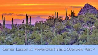 Cerner Demo 02 PowerChart Basic Overview Part4
