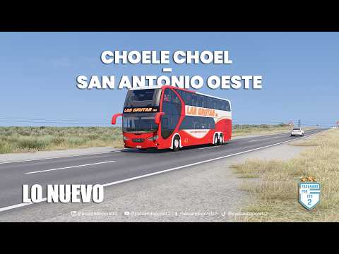 CHOELE CHOEL - SAN ANTONIO OESTE CON LAS GRUTAS! 🚌 POR RÍO NEGRO Y PROBANDO LO NUEVO DEL CEIBO👌🚍