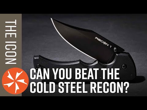 Beat the Icon: Cold Steel Recon vs Alternatives