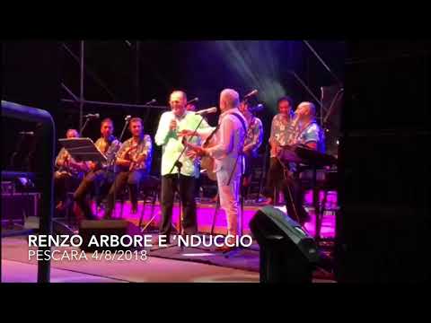 Renzo Arbore e 'Nduccio - Teatro D'Annunzio - Pescara 4/8/2018 - Video [HD]