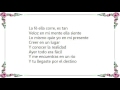 Volumen Cero - Luces Lyrics