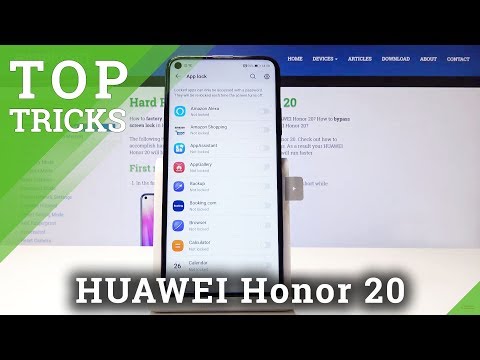 Top Tricks Honor 20 - Best Tips / Advanced Options