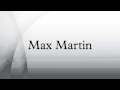 Max Martin 