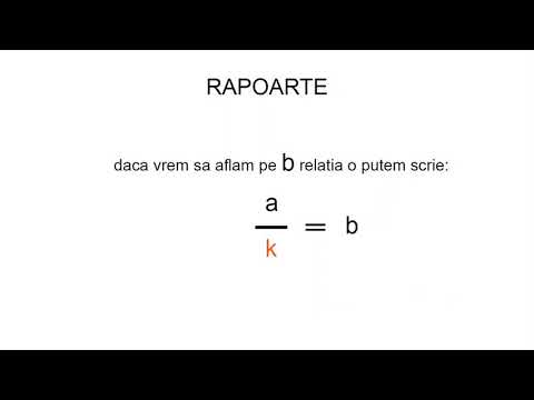 Raportul a doua numere naturale