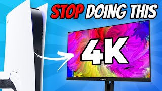 Dear Console Gamers: STOP Buying 4K Monitors!
