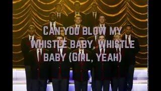 Glee - Whistle (lyrics)