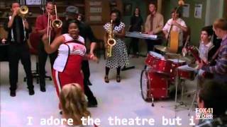 Puck and Mercedes - Lady is a tramp - Glee