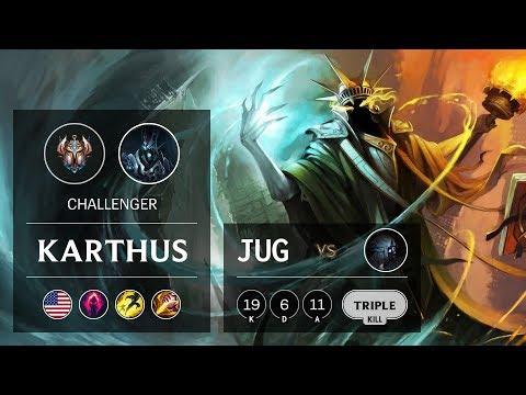 Karthus Jungle vs Kindred - NA Challenger Patch 9.8