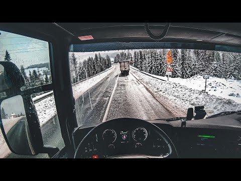 POV Driving Scania R410 4K - Ukraine #Западная Украина