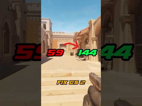 Do this to FIX CS2 LAG Issue *More FPS* ✅ #shorts #cs2 #csgo