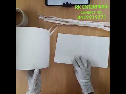 Silicone coated release liner paper