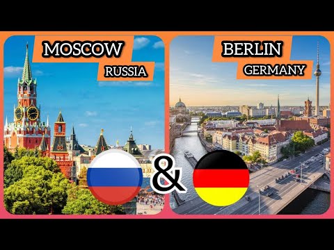 MOSCOW (RUSSIA)🇷🇺 & BERLIN (GERMANY)🇩🇪 | comparison