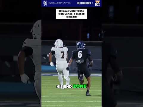 Posting 1 play every day until Texas High School Football is back! 28 Days left!