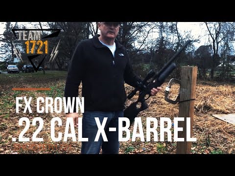 FX Crown .22cal X-Barrel Test