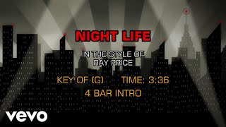 Ray Price - Night Life (Karaoke)