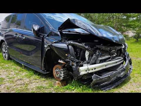 2023 HONDA ODYSSEY"TOTAL FRONT-END DESTRUCTION! CAN THIS VAN ВE SAVED?!"