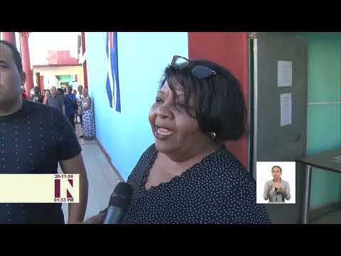 Presidente de Cuba  visita municipio Pedro Betancourt en Matanzas