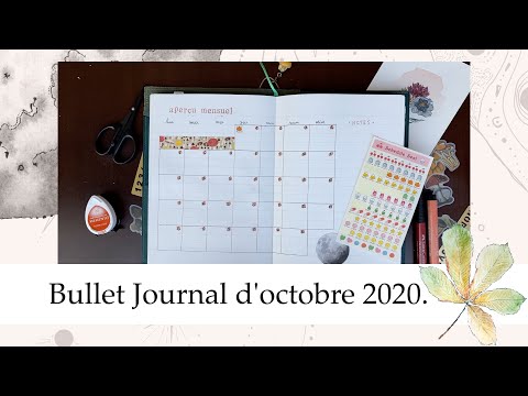 Bullet Journal d'octobre | minute automnale