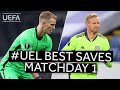 HART, SCHMEICHEL: #UEL BEST SAVES, Matchday 1