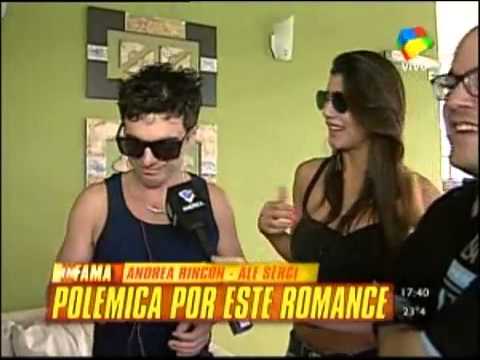 Ale Sergi y  Andrea Rincón en Infama