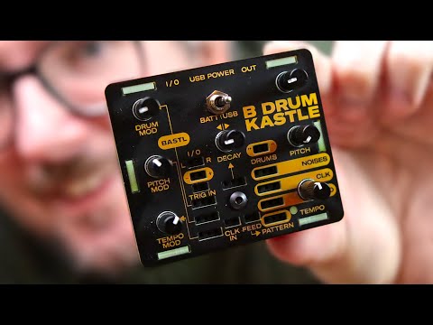 A TINY DRUM SYNTH // Bastl Kastle Drum mini review