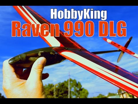 Hobby King Raven 990 DLG Trimmed