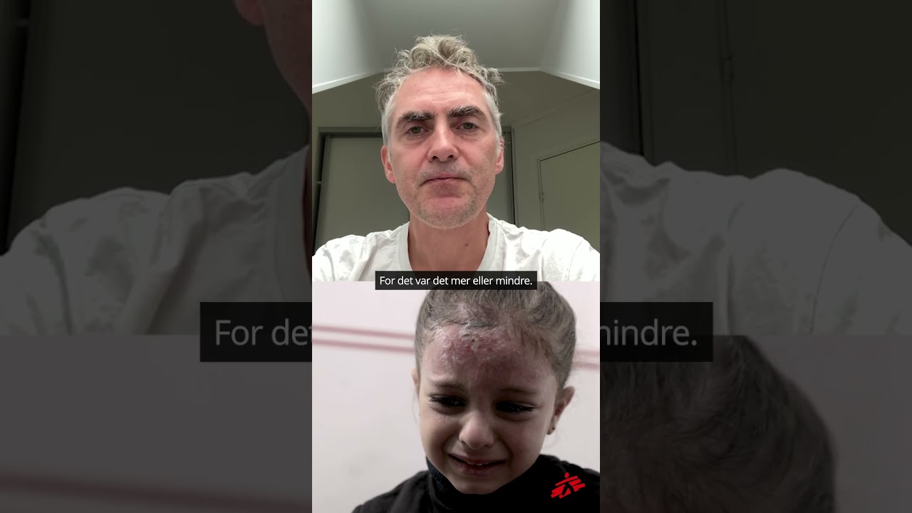Vi er vitne til et folkemord og en krig mot barn i Gaza