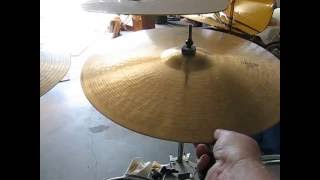 Video thumbnail for Paiste 505  20" crash comparison by Chris Myers