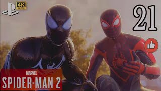 SPIDER-MAN 2 PS5 Gameplay Walkthrough Part 21 FULL GAME #new threads [4K 60FPS] - No Commentary