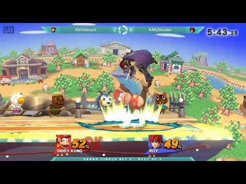 Sink or Swim 94 Grand Finals - SAK|Stroder (Marth/Roy) vs K9sbruce (Diddy Kong)
