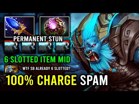 100% BASH LORD Ultra Sonic Speed Infinite Charge Spam 6 Slotted Item Spirit Breaker Dota 2