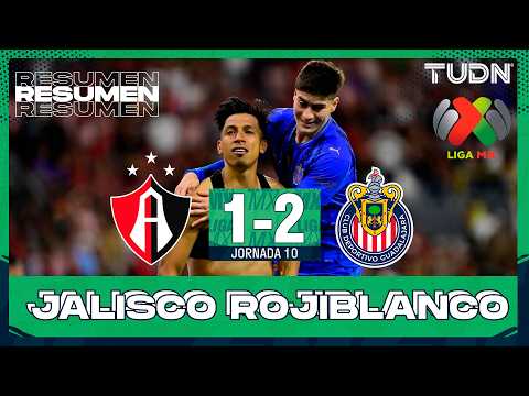 Resumen y goles - Atlas vs Chivas | Liga MX - Jornada 10 Clausura 2026 | TUDN