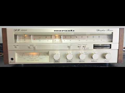 Marantz SR 1000 80's - Silver front, Wood Case image 4