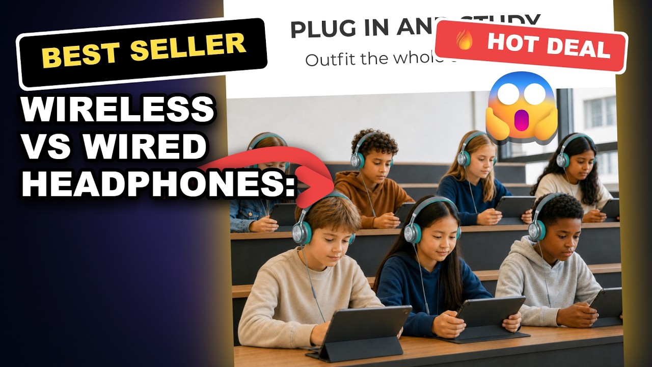 Wireless vs Wired Headphones: ARTIX Pack of 60 Wired Headphones for School Honest Review