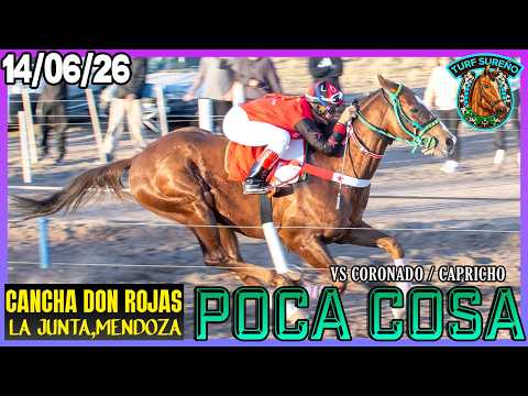 EL POCA COSA (14/06/26) CANCHA DON ROJAS (La Junta-Malargüe, Mendoza)