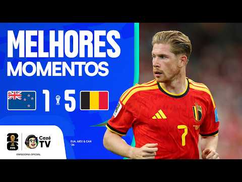 Melhores momentos de Nova Zelândia x Bélgica