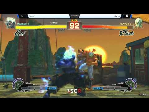 SSF4AE2014 WAO VS IPERU - SCR2014 Day 3 HD