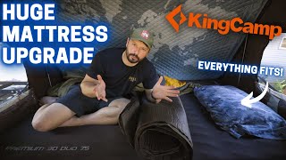 Rooftop Tent Mattress UPGRADE | KingCamp