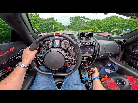What It's Like To Drive A Pagani Huayra BC and Bugatti Chiron SS *POV*