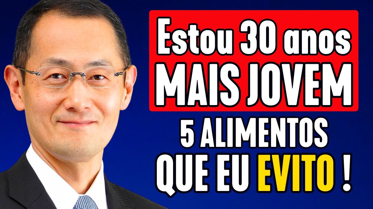 EVITO 5 ALIMENTOS e meu corpo está 30 ANOS MAIS JOVEM! Ganhador do Prêmio Nobel Dr. Shinya Yamanaka