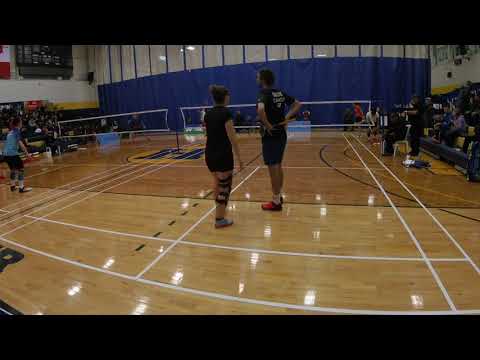 2018 01 05 Yonex Ontario Elite XD QF Nyl Yakura & Kristen Tsai vs Philippe Gaumond & Anne Julie Beau