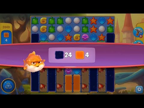 Fishdom. Hard Level 2049