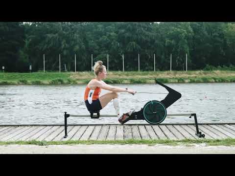 Karolien Florijn - 2022 & 2023 World Champion W1x and RP3 Rowing (RP3 logo)