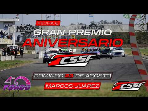 SERIES Y FINALES DOMINGO - FECHA 6 - GRAN PREMIO ANIVERSARIO - CSSF (23/08/2026) - MARCOS JUAREZ